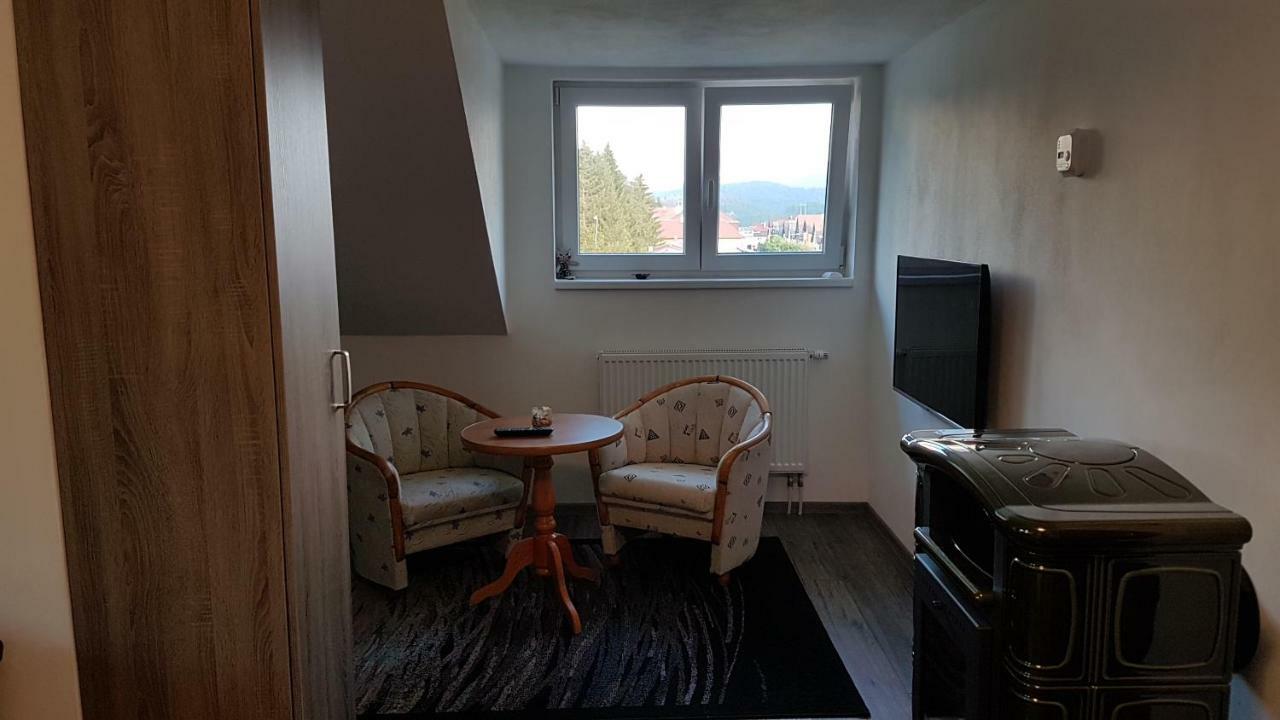 Room With A High Tatras View And Fireplace Štrba المظهر الخارجي الصورة